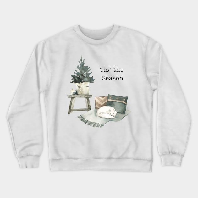 Holiday at Home Crewneck Sweatshirt by Starcat31